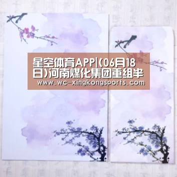 星空体育APP|(06月18日)河南煤化集团重组半年效果显著(图1) 星空体育下载